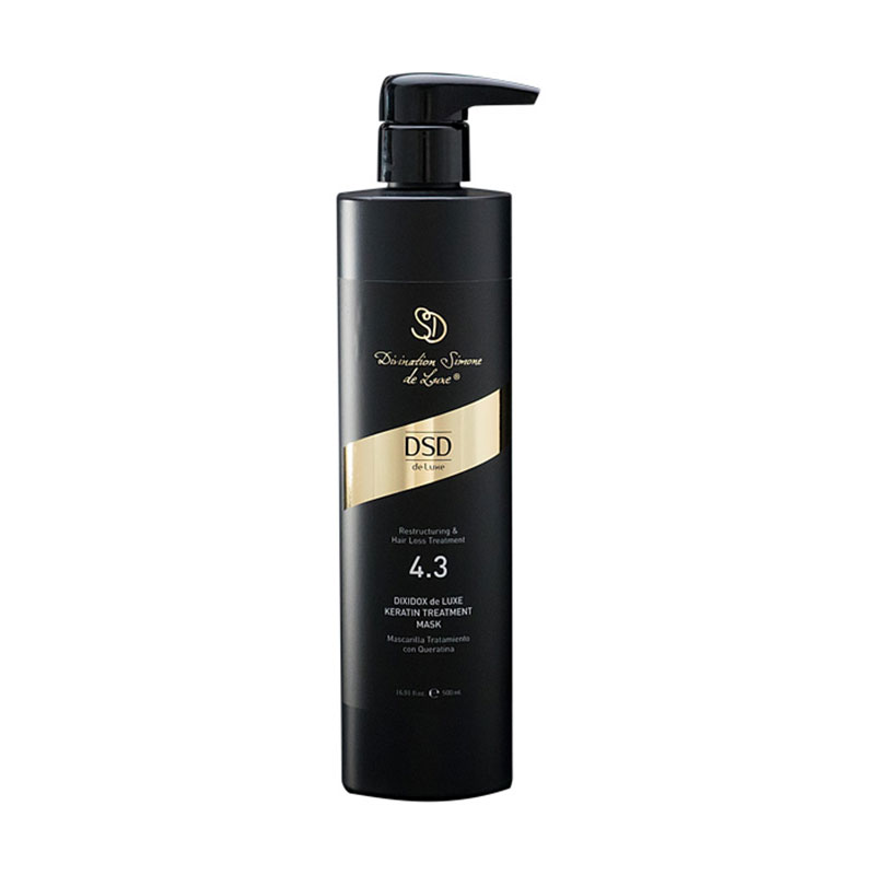 Відновлювальна маска для волосся DSD de Luxe 4.3 Keratin Treatment Mask з кератином, 500 мл